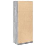 Kleiderschrank 298537-7 Hellgrau - Breite: 80 cm