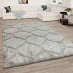 Hochflor-Teppich Palma 333 Grau - Textil - 80 x 150 cm