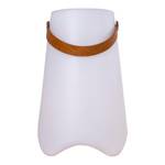 Lampe Bristol Blanc - En partie en bois massif - 25 x 38 x 25 cm