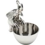 Coupe éléphant debout Argenté - Métal - 20 x 20 x 13 cm