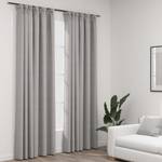 Rideau (lot de 2) 3003243 Gris - Hauteur : 225 cm