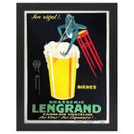 Bilderrahmen Poster Brasserie Lengrand