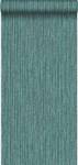 papier peint bambou 7146 Turquoise - Fibres naturelles - Textile - 53 x 1005 x 1005 cm