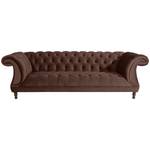 Ivette Sofa 3-Sitzer Braun