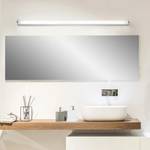 Badezimmer Wandleuchte Plexiglas / Chrome - 1 ampoule - Largeur : 5 cm