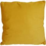 Quadratisches Kissen für Sofalehne 60 cm Gelb