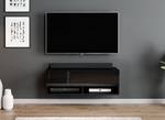 Schwarz 100cm mit Alyx LED TV-Schrank