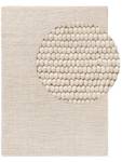 Tapis de laine Beads Blanc crème - 200 x 300 cm