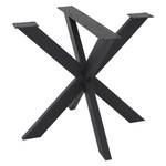 Pieds de table X-Design 85x71x85 cm noir Noir - Métal - 85 x 71 x 85 cm