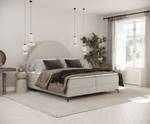 Boxspringbett Circle Beige - Breite: 120 cm