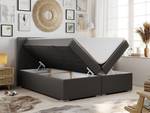 Boxspringbett ALLY Breite: 180 cm - H3 - Kunstleder