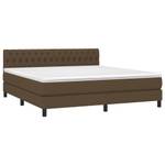 Boxspringbett 3017265-24 Dunkelbraun - Breite: 180 cm