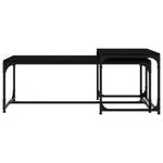 Couchtische 2er Set D839 Schwarz