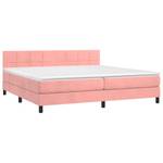 Boxspringbett 3017268-9 Pink - Breite: 200 cm