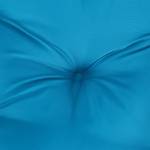 Coussin de banc de jardin Bleu clair - Profondeur : 180 cm