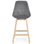 Tabouret De Bar MORISS MINI Gris - Marron