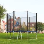 Trampolinnetz Spring Schwarz - Metall - 193 x 2 x 366 cm