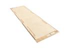 Tapis de passage Darya CCCLXXXVII Beige - Textile - 81 x 1 x 300 cm