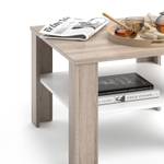 Table basse Homer 26792 Marron clair - Blanc