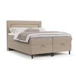 Boxspringbett Nea Beige - Breite: 180 cm