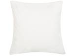 Coussin décoratif PACHIRA Gris - Blanc - Jaune - Fibres naturelles - 45 x 6 x 45 cm