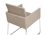 Esszimmerstuhl GOMEZ 2er Set Beige - Silber