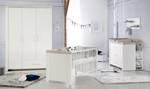 Set de chambre bébé Lucy 3 pcs Blanc - Bois manufacturé