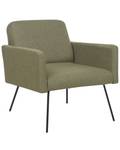 Fauteuil NARKEN Noir - Vert - Vert olive