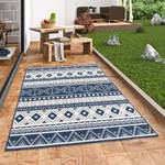 Outdoor Teppich Cape Cod  Ethno Blau - 133 x 190 cm