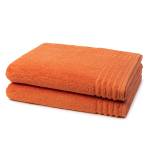 Supersoft Duschtuch-Set (2er-Set) Orange