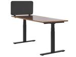 Cloison amovible de bureau WALLY Noir - Largeur : 80 cm