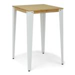 Table Mange debout Lunds 70X70 BL-NA Blanc