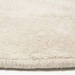 Kurzflor-Teppich aus 100% Baumwolle Beige - 70 x 70 cm