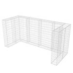 Gabion 293949 Argenté - Métal - 100 x 120 x 250 cm