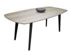 Table de repas Vintage Marron - Bois massif - Bois/Imitation - 200 x 76 x 100 cm