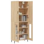 Highboard DE1301 Braun - Holzwerkstoff - 34 x 180 x 70 cm