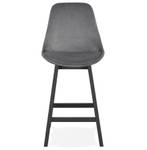 Tabouret De Bar MORISS Noir - Gris