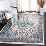 Innenteppich Briar Shivan Blau - Textil - 120 x 1 x 180 cm