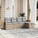 Gartensitzgruppe K4123(5-tlg) Beige - Massivholz - 69 x 62 x 55 cm