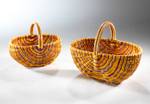 2tlg. Set Aufbewahrungskorb WICKSET2 OR Rattan - 35 x 23 x 50 cm