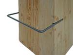 Barhocker L76 Braun - Grau - Holzwerkstoff - Holzart/Dekor - Holz teilmassiv - 47 x 75 x 39 cm