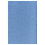 Feinschlingen Velour Teppich Strong Blau - 133 x 133 cm