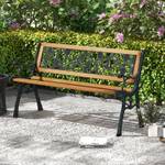 Gartenbank ZB33444DE Braun - Holzwerkstoff - 52 x 74 x 126 cm