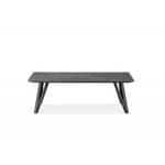 Table basse 120cm céramique - ONYX Gris - Céramique - 120 x 40 x 60 cm