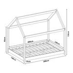 Lit cabane pour enfant Cerro Gris - 146 x 138 cm