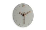 Design Wanduhr THE SCANDI. Grau - Holzwerkstoff - 29 x 29 x 1 cm