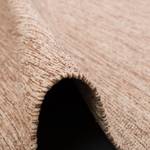 Baumwolle Kelim Teppich Easy Meliert Beige - 70 x 140 cm