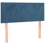 Lit à sommier tapissier 3017268-1 Bleu foncé - 80 x 203 cm