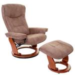 Fauteuil relax Hamilton Marron - Textile - 86 x 105 x 131 cm