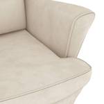 Schaukelsessel mit Hocker 3015093-2 Creme